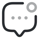 Message Notif SVG Icon